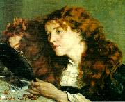 den vackra irlandskan Gustave Courbet